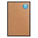 Quartet Cork Board, Bulletin Board, 4' x 3' Corkboard, Black Frame (2304B)