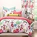 2 Piece Girls Kids Cat Comforter Twin, Cute Adorable Kittens Bedding for Children, All Over Kitty Kats Lovers Pink Themed, Beautiful Bright Colors!