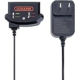 20Volt Battery Charger Replacement for Black and Decker 20V MAX Lithium Charger LCS1620B,Compatible with Black & Decker 12V/20V MAX Battery LBXR20 LBXR20-OPE LB20 LBX20 LBX4020 LB2X4020-OPE