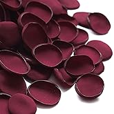 Floroom 300pcs Rose Petals Burgundy Faux Silk Flower Petals for Wedding Flower Girl Basket Aisle Scatter Dinner Table Centerpieces Party Confetti Bridal Shower Romantic Night Decoration