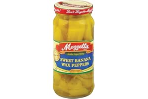 G L Mezzetta Peppers, Wxd Banana Hot, 16- 96 Ounce (Pack of 6)