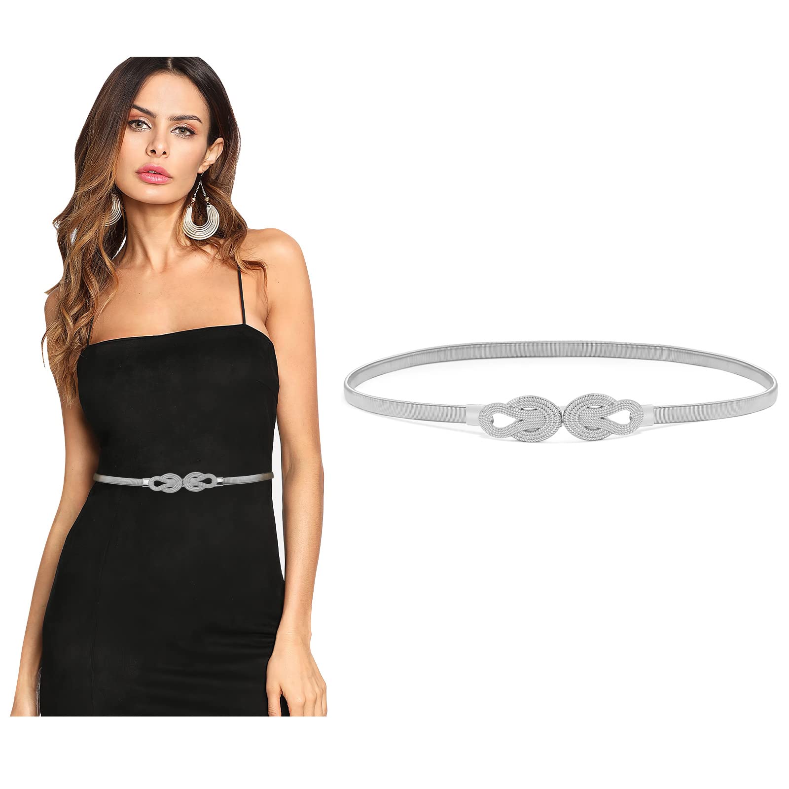 thin waist belt for dress