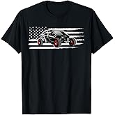 American Flag UTV Side by Side SXS Off Road T-Shirt