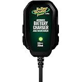 Battery Tender Junior 12V, 750mA Battery Charger and Maintainer - Automatic 12V Powersports Battery Charger - 021-0123-CA
