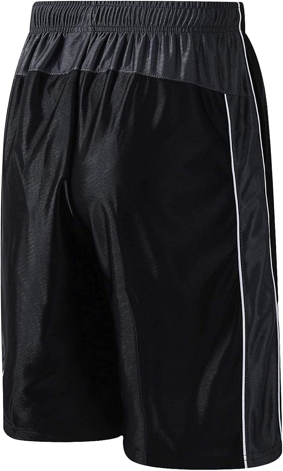 PTSports Men's 11'' Cool Basketball Shorts with Pockets Long Gym Athletic Shorts Running Quick-Dry Drawstring: Clothing
