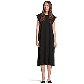 Mod-O-Doc Women's Cap Sleeve Column Dress with Side Slits