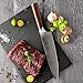 [8 Inch]Chef Knife,FANTECK Kitchen Knife Ultra Sharp Pro German High Carbon Stainless Steel Meat Sushi Fruit Vegetable Cutting Gyuto Cleaver Best Chef Knife[Gift Box]-Ergonomic Pakkawood Handle