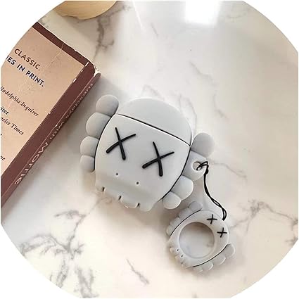 Amazon 高級ファッションブランドkaws Xx シリコンbluetoothワイヤレスイヤホンケース Airpodsボックス用 キュートでセクシーなヘッドセットケース イヤホンカバー Size Acomy イヤホン ヘッドホンケース