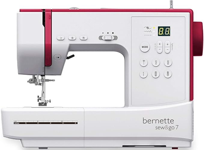 Bernette Sew Go 7 80 Stitch Designs Computerized Sewing Machine Swiss Design By Bernina Switzerland White Amazon In Home Kitchen Bernette Sew Go 7 80 Stitch Designs Computerized Sewing Machine Swiss Design By Bernina Switzerland White Amazon In Home Kitchen
