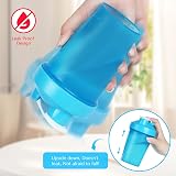KANGSIT 400ml Protein Shaker Bottle with Stainless Steel Ball BPA-Free view 5