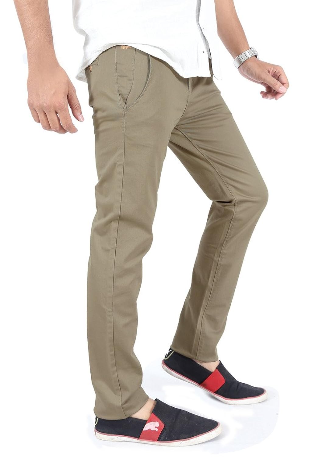 100% cotton lycra slim fit stretchable mens cheops by uber urban