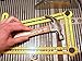 JMG Outdoors Angle Tool Angleizer Mult-Angle Template Tool, Angle Measuring Ruler, Angle Finder/Angle Ruler for Craftsmen, Handymen, DIY-Fers