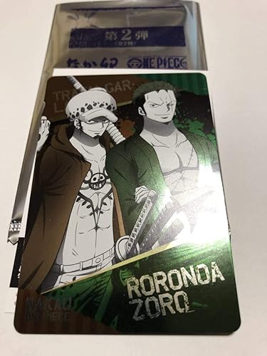 ワンピース なか卯 限定 描き下ろし メタリックカード ゾロ トラファルガーロー ホビー 通販 Amazon Co Jp