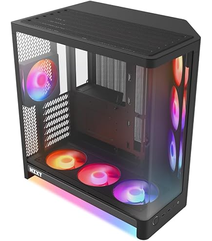 Amazon.com: NZXT H9 Flow RGB+ (2025) – Large Dual-Chamber ATX Mid