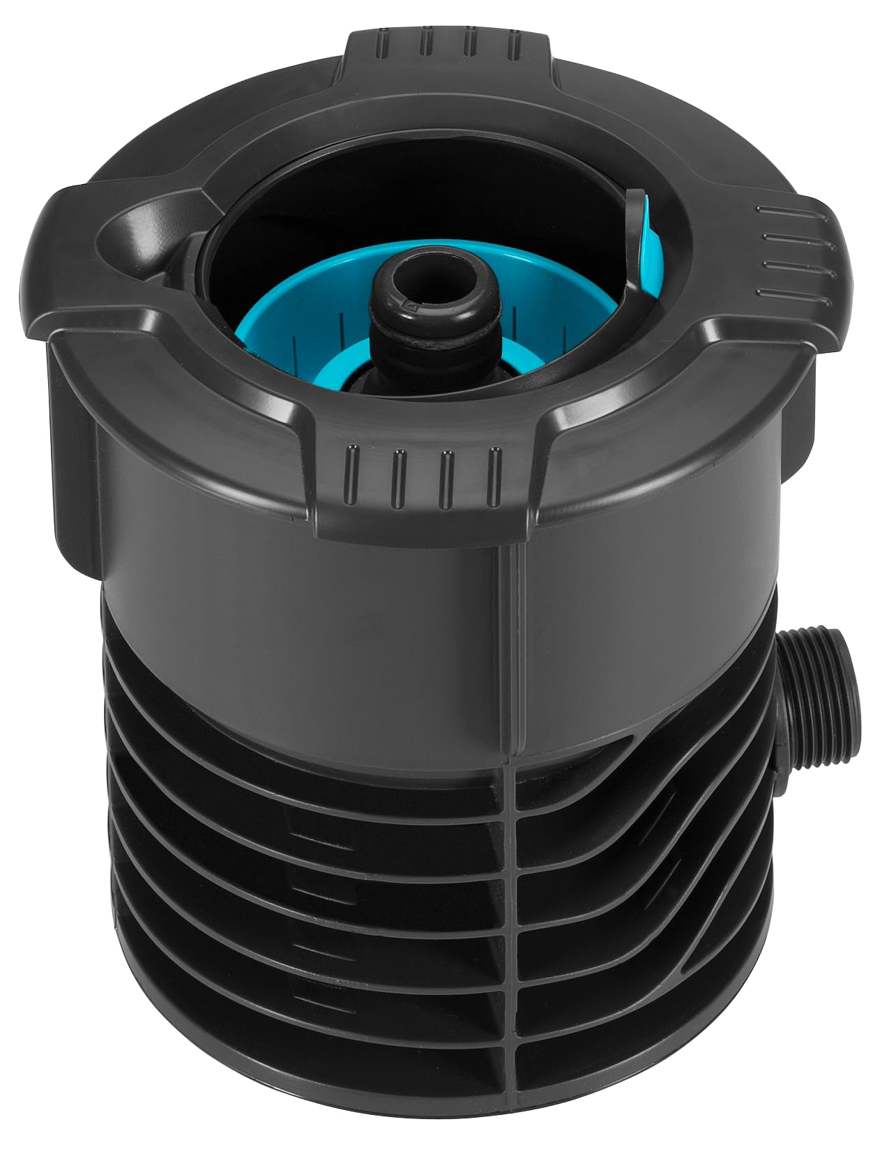 Gardena Sprinkler System Connection Box with 3/4 inch external thread: Starting point of the water supply into the sprinkler system, removable dirt filter, incl. Profi System Tap Connector (08262-20)