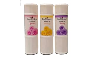 Enchanteur Perfumed Body Talcum Powder Charming, Romantic & Alluring Scent (Pack of 3 X 50 g.) by naveenana shop