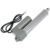 Progressive Automations 12V Industrial Linear Electric Actuator, 18", 330lb | High Force, Compact Design with Stainless Steel Rod, Brushed DC Motor, Durable Stroke for Marine, Automation, Robotics