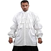 ThePirateDressing Pirate Ruffled Seinfeld Puffy Shirt