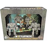 Catalyst Game Labs | BattleTech: Star League Command Lance | Miniatures Game | Ages 14+ | 2+ Players | 30+ Minutes Playing Time