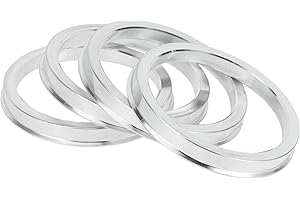 INFINAUTO Hub Centric Rings, 71.6mm ID to 84.1mm OD Vehicle Wheel Hubrings Aluminum Alloy, 4 Pcs