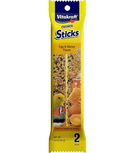 Amazon.com : Vitakraft Crunch Sticks Cockatiel Treat Apricot Peach
