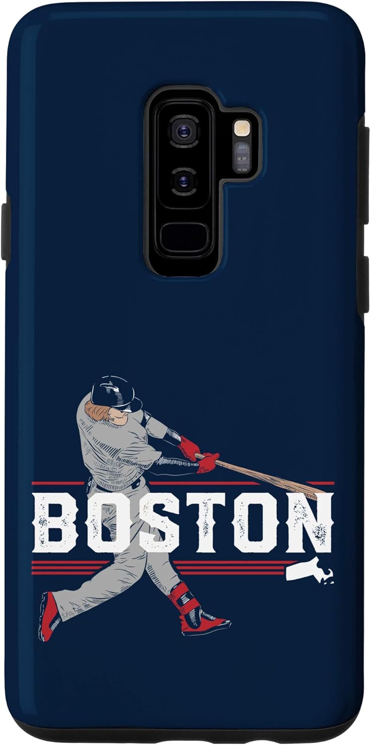 Galaxy S9+ Boston Baseball Slugger Home Run Case
