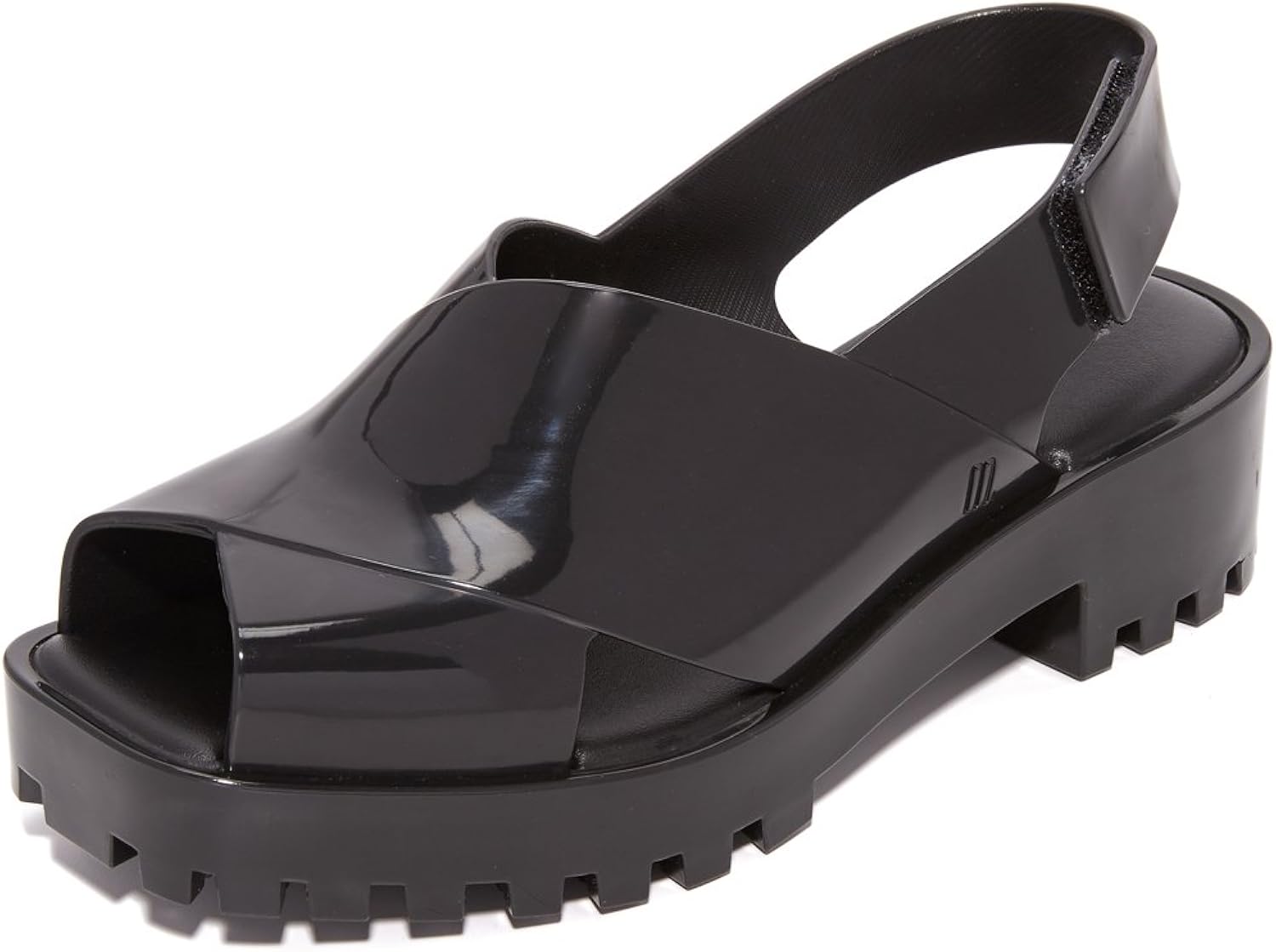 Amazon.com | Melissa Women's Cosmopolitan Sandals, Black, 7 B(M) US | Sandals