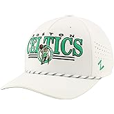 ZHATS NBA Unisex-Adult NBA Officially Licensed Rope Hat Snapback Performance Regalia White