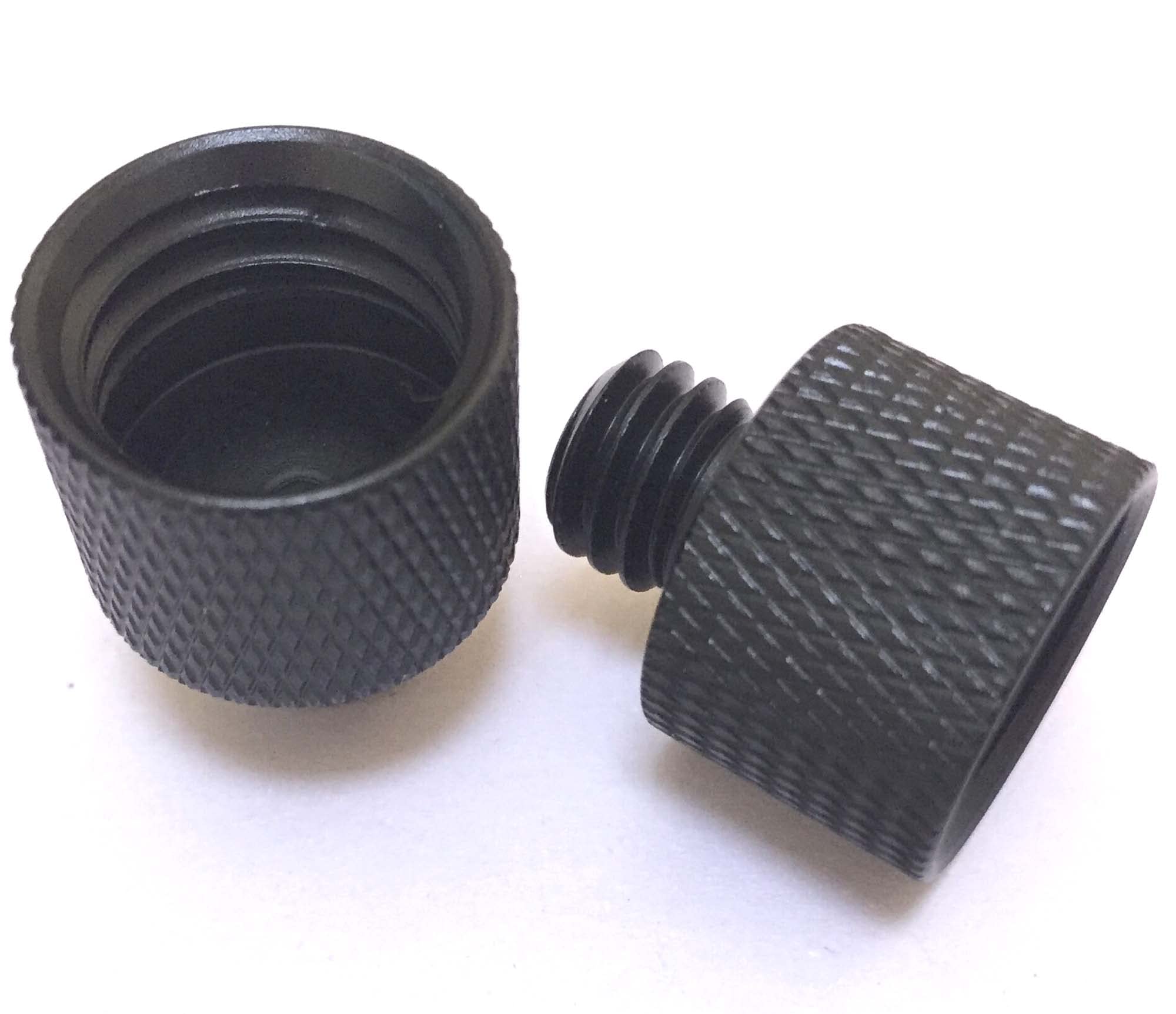 2x T7 21mm Micro-phone 3/8 Male To 5/8 Female Video Digital Camera Tripod Platform Flash Bracket Light Hot Shoe Shoot Connect-or Adapter Quick Mounting Connection Screw Photograph Parts Accessories