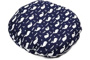 Sleeper Pillow with Cotton Cover, Soft Lounger Pillow Snugly Fit Infant Lounger for Baby Infant Removable Slipcover (Purple A