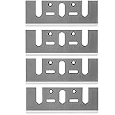 High-Speed Steel Planer Blades, 3-1/4 Inch 82mm Re-sharpenable Blades Replacement for Makita 1900B, KP0810, Dewalt DCP580, DW