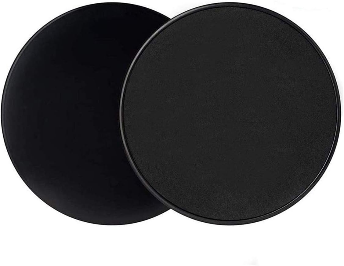 CHIYANTEC Core Exercise Sliders Fitness Dual Sided Use on Carpet or Hardwood Floors Exercise Equipment Leg Exercise Gear for Pilates Gym Aerobics Home Yoga Strengthen Abdominals