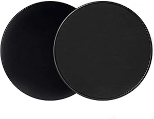 CHIYANTEC Core Exercise Sliders Fitness Dual Sided Use on Carpet or Hardwood Floors Exercise Equipment Leg Exercise Gear for Pilates Gym Aerobics Home Yoga Strengthen Abdominals