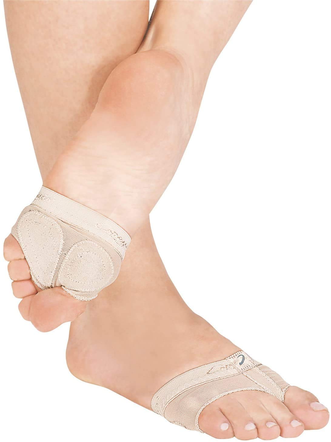 Pedimend Pointe Ballet Dance Shoe Toe | Absorbs Shocks & Prevents Calluses | Ball of Foot Cushion Pads | Perfect for Lyrical Jazz Ballet Modern Belly Dancing Dance Paws Pad Foot Thongs