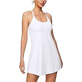 Heathyoga Tennis Dresses for Women with Shorts Underneath and Bra Athletic Dress for Women Dress with Pockets Golf Outfits