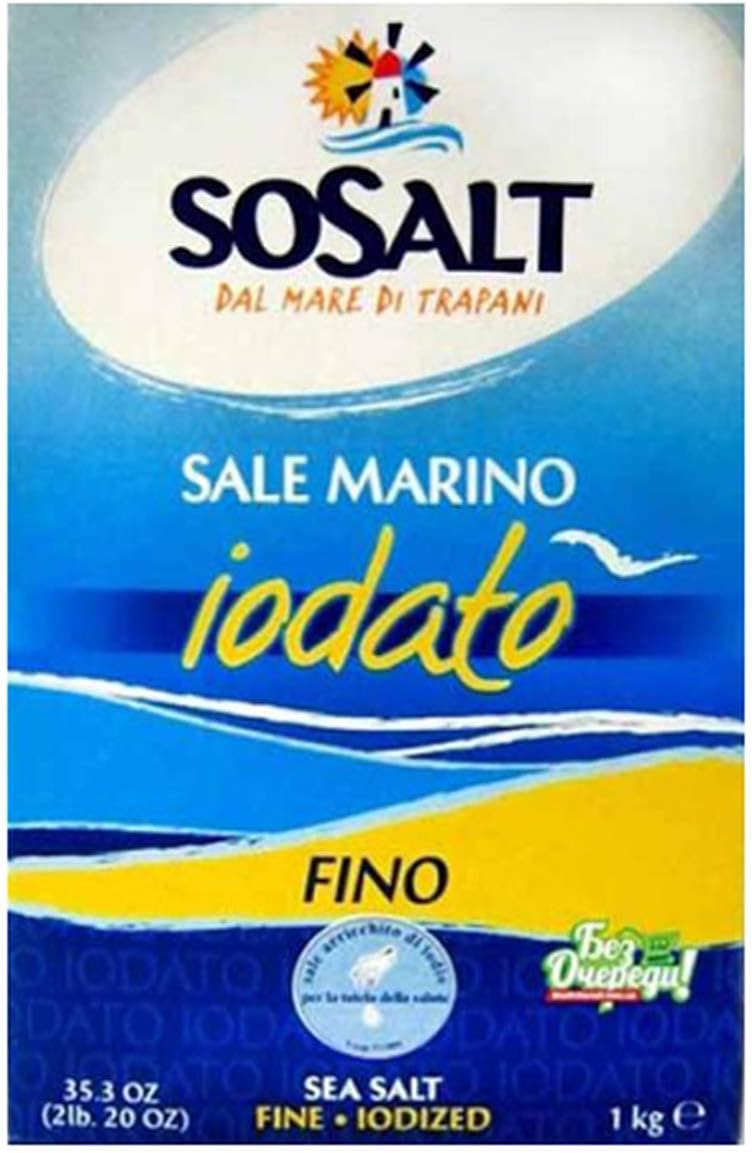 Trapani Italian Sea Salt Fine 2.2 lbs