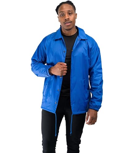 Champion Men's Coaches Jacket West Breaker Edition, navy, 2X Large