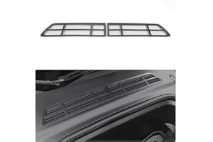 WUXDEET Air Vent Cover, Intake Inlet Vent Grille Cover for Tesla Model Y Interior Accessories Protection 2021 2022 2023 2024