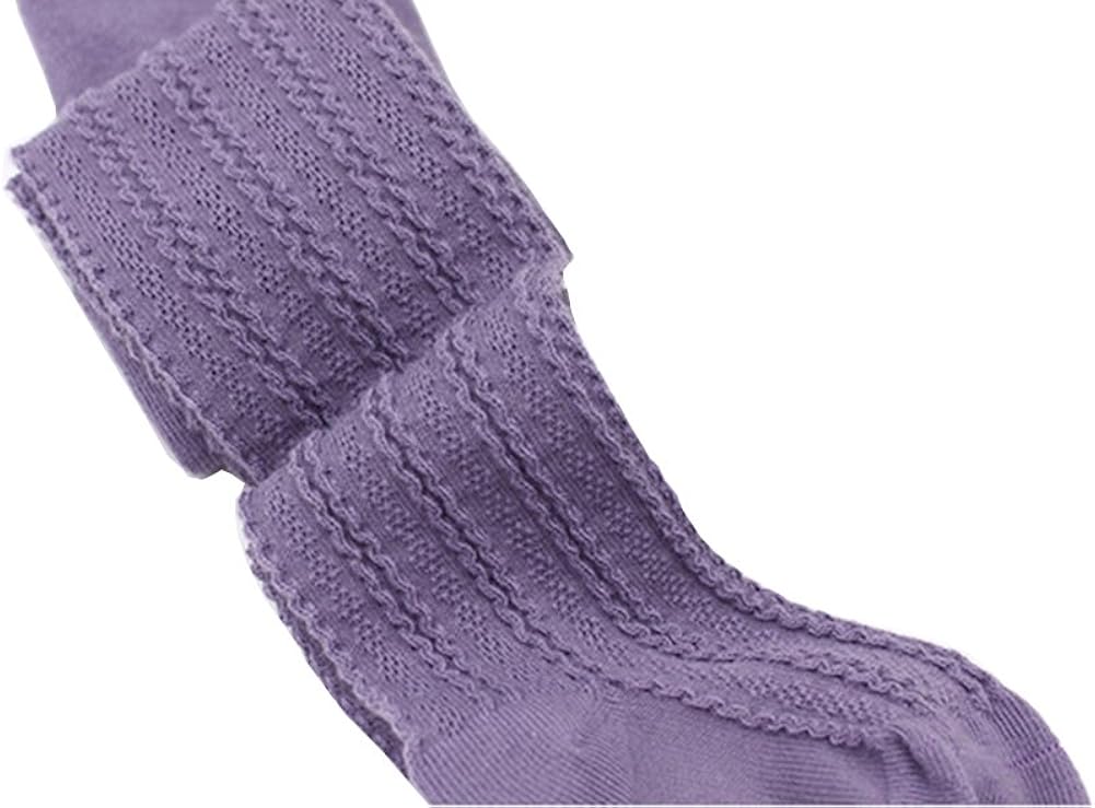 Taiycyxgan Baby Kid Girls Winter Tights Cable Knit Tights 6 Pack Leggings Stocking Pants: Clothing