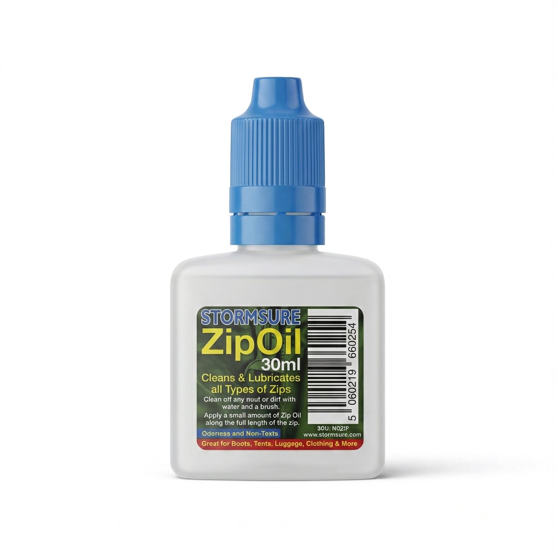 Stormsure ZipOil For Drysuit & Wetsuit Zips - Specialised Oil to Lubricate Sticky or Corroded Zips Easily
