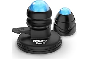DONGSHEN Massage Ball Deep Tissue 2 in 1 Mountable Muscle Massage Roller for Pain Relief, Trigger Point ，Relieve Fascia Muscle Knot and Joint Pain Relax Full Body