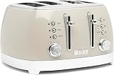 Haden Bristol Putty 4 Slice Toaster with Temperature Control Sage Green view 2