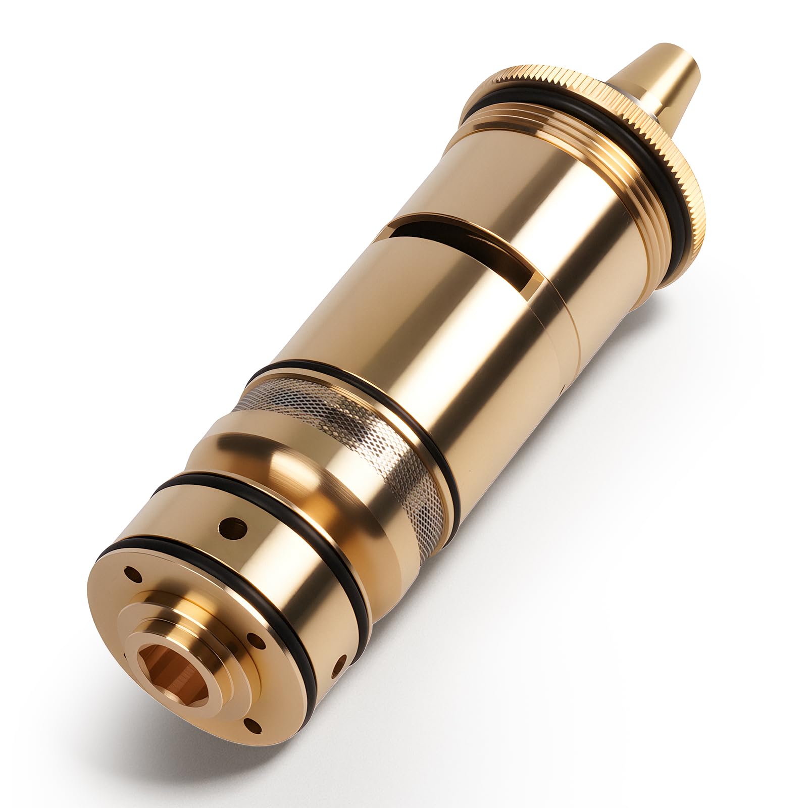 Photo 1 of VORGENS Fit for Grohe Thermostatic Cartridge Valve, 1/2" Chrome Thermo-Element Fit for GrohMix Thermostat 34434/34436/34485-47111000 Brass Thermostatic Shower Replacement - Precise Temperature Control