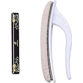 Best Washable Nano Glass Nail File with Case and Chamois Buffer for Nail Wax Cream beUakso Premium Upgrade Nail Buffer and Shine Kit For Natural and Acrylic Nail Files and Buffers with Flower Box