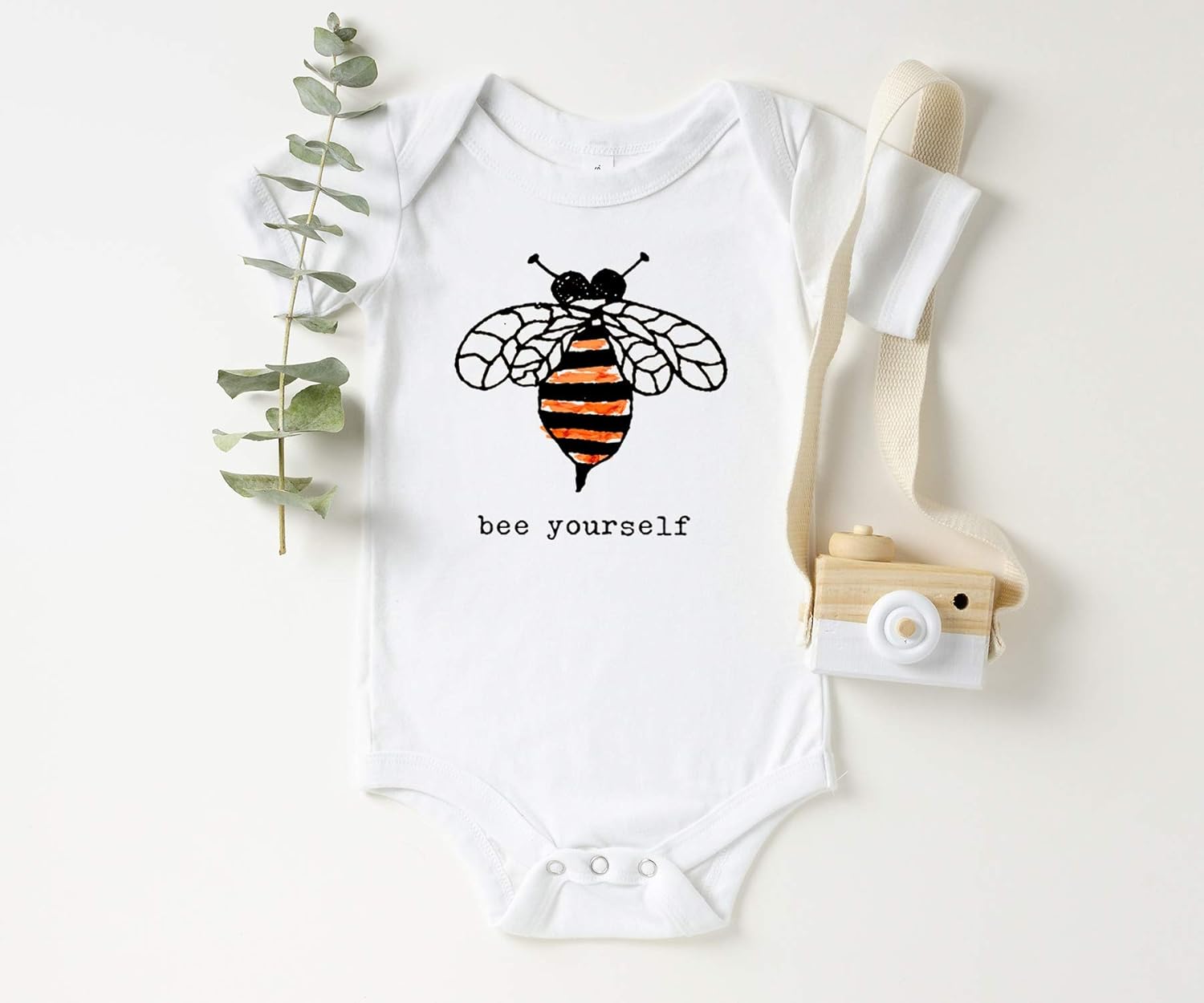 bee onesie baby