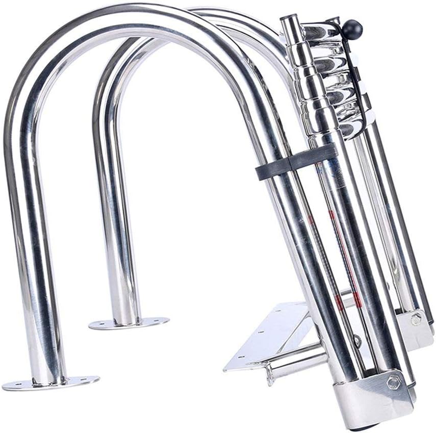 MHBGX Escalera de la Casa Al Aire Libre, Escalera Telescópica de Bote