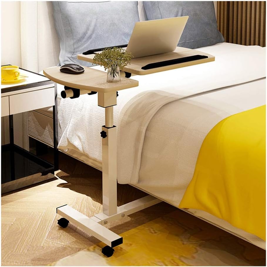 Bed Tray Bed Table Days Overbed Table with Castors