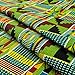 Shawn Pahwa African Print Umklomelo Green/Yellow Fabric by the Yard