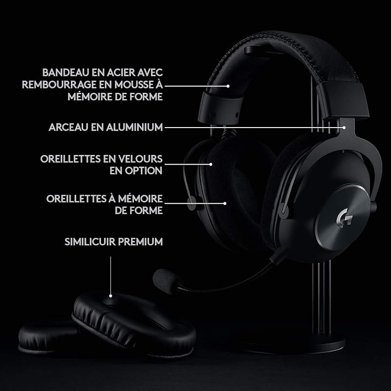 PRO X LIGHTSPEED Casque gaming sans fil