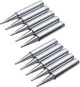 Saipor 10pcs 900M Lead Free Soldering Tip for Hakko TENMA ATTEN Quick Aoyue view 3